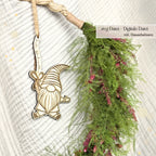 Laserdatei Wichtel Weihnachtsanhänger