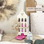 Laserdatei Teebox Grachtenhaus