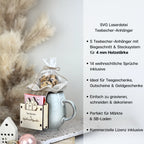 Laserdatei für Teebecher Geldgeschenke oder Gutscheine