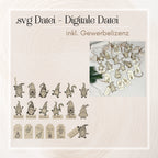 DIY Wichtel Weihnachtsanhänger aus 4mm Pappelsperrholz